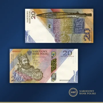 Z okazji 1000-lecia koronacji Chrobrego do obiegu trafia okazjonalny banknot. Kilka razy przedrożony