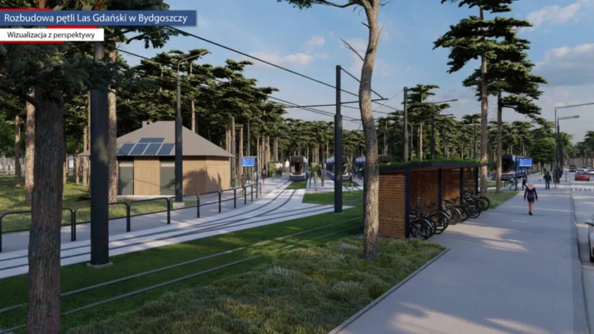 Ruszyła przebudowa pętli w Myślęcinku. Mieszkańcy w internecie są jednak podzieleni