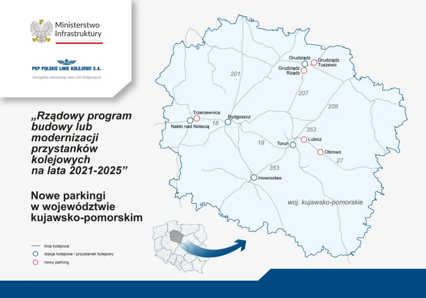 W Trzeciewnicy pod Nakłem powstało Park&Ride