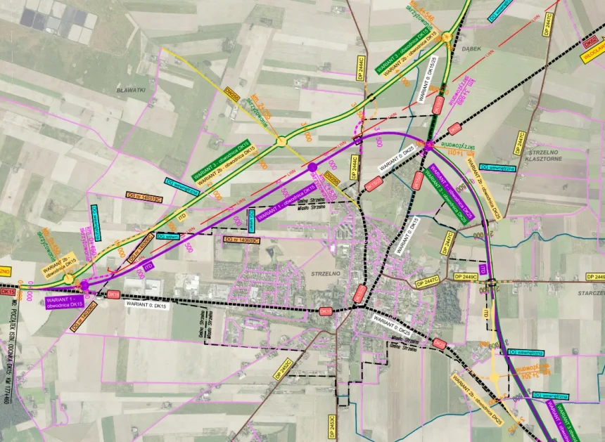 Czy jest sens budowania obwodnicy Strzelna, jeżeli są ambicje na S15?