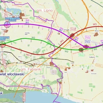 274764 Ustalono przebieg drogi ekspresowej S10 przez Włocławek. Nie taki jak chcieli mieszkańcy