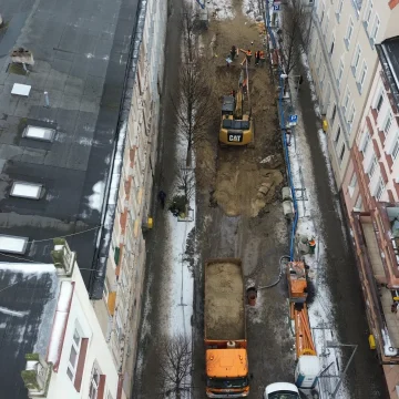 DJI_0480 Ściany pękają, inwestor ma wątpliwość, a mieszkańców bierze bezsilność