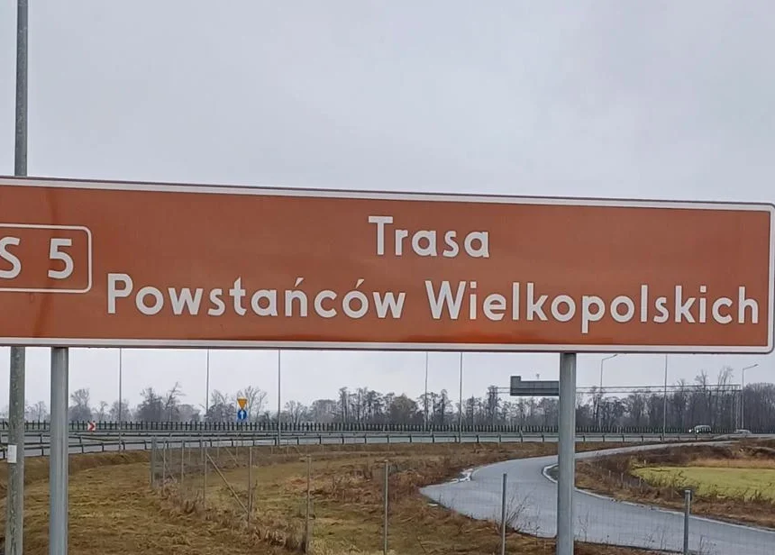 drogapowstania Droga S5 im Powstania Wielkopolskiego już oznaczona. Na razie jednak tylko u sąsiadów