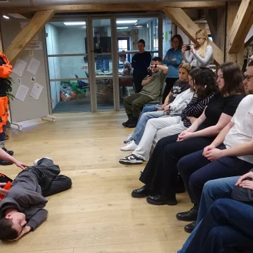 Nie było miejsc na warsztatach z pierwszej pomocy