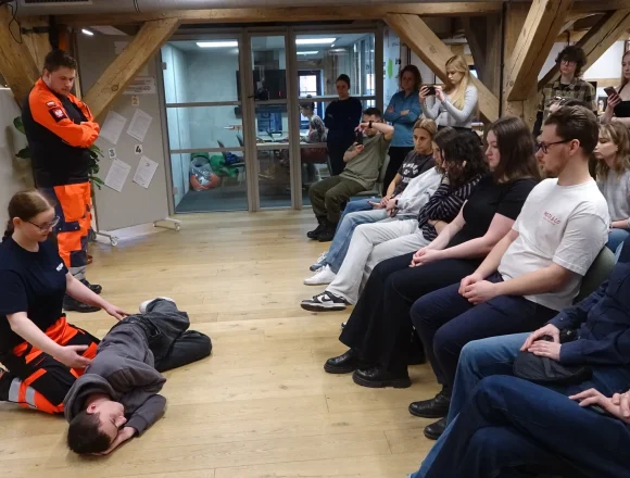 Nie było miejsc na warsztatach z pierwszej pomocy