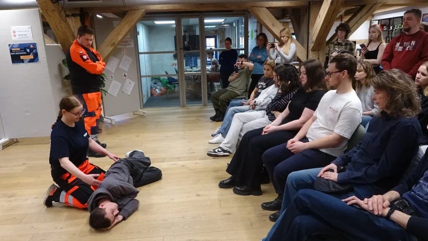 Nie było miejsc na warsztatach z pierwszej pomocy