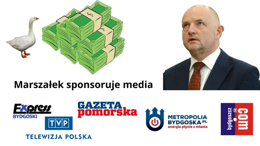 Urząd Marszałkowski wspiera bydgoskie media. Ekspert uważa, że prowadzi to do konfliktu interesów