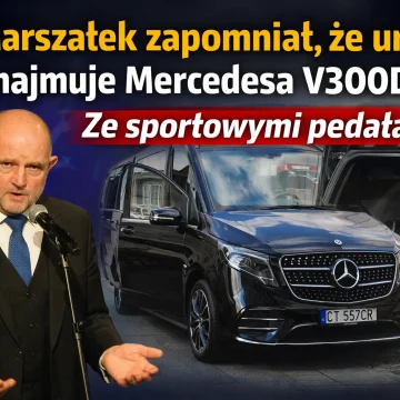 Marszałek ma amnezje co do najmowanego samochodu, radny KO ironizuje o Maybachu, a dokumenty pokazują coś innego