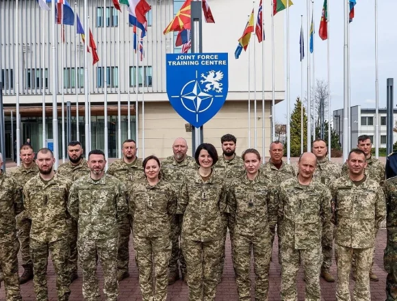 Ukraińscy desantowcy szkolili się w Bydgoszczy