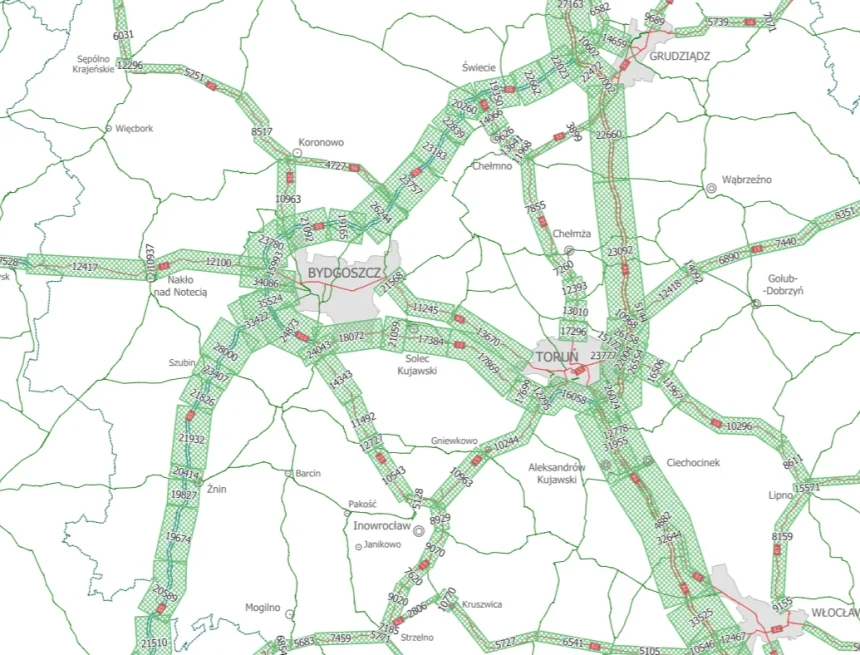 Opublikowany został Generalny Pomiar Ruchu. Marszałkowska koncepcja S15 się nie broni