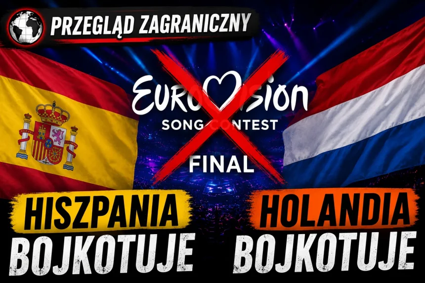 Przegląd zagraniczny: Eurowizja w cieniu wojny. Państwa bojkotują z powodu Izraela