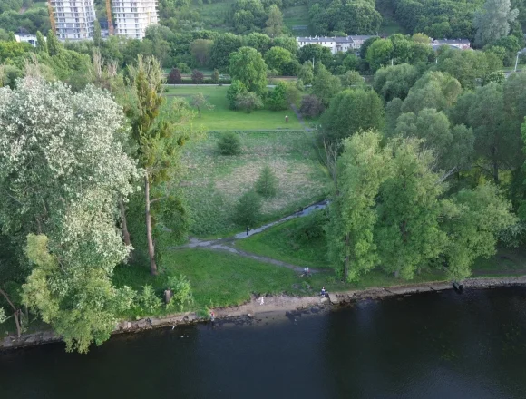 DJI_0730 Od razu wielka wycinka w Parku Centralnym nie ruszy