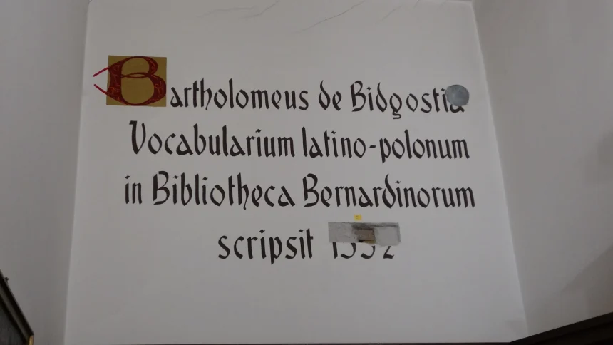 Bartłomiej z Bydgoszczy był mnichem, którego dzieła doceniono dopiero po kilku wiekach