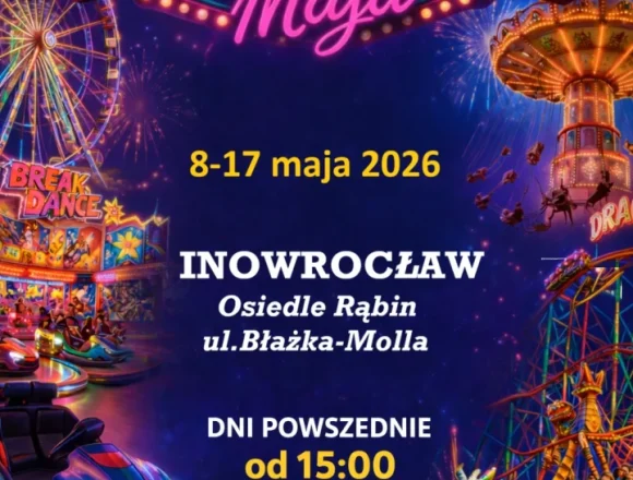 Do Inowrocławia przyjeżdża lunapark