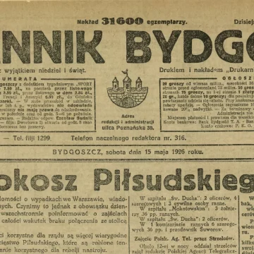 Screenshot 2026-05-12 at 14-15-20 Dziennik Bydgoski 1926 R.20 nr 110 - Treść publikacji - Kujawsko-Pomorska Biblioteka Cyfrowa Przewrót majowy okiem mieszkańca Bydgoszczy