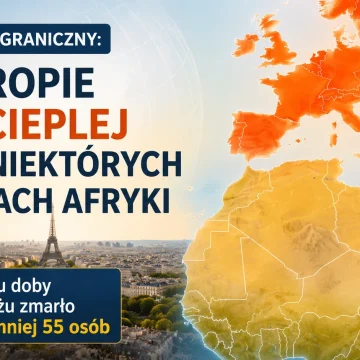 Przegląd zagraniczny: W Europie jest cieplej niż w niektórych częściach Afryki