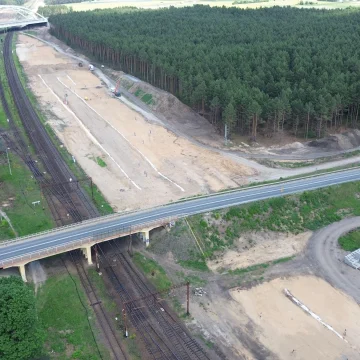 DJI_0804 Raport kolejowy – na magistrali węglowej coraz więcej się dzieje, a w Bydgoszczy prace na ukończeniu