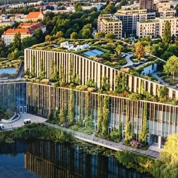 DSC05064 Tak by mogła wyglądać Bydgoszcz, gdyby natura weszła w budynki