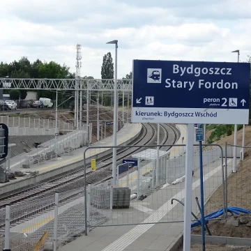 DSC05153 Stacja w Starym Fordonie na wykończeniu, ale na razie jeszcze nie zatrzymają się pociągi