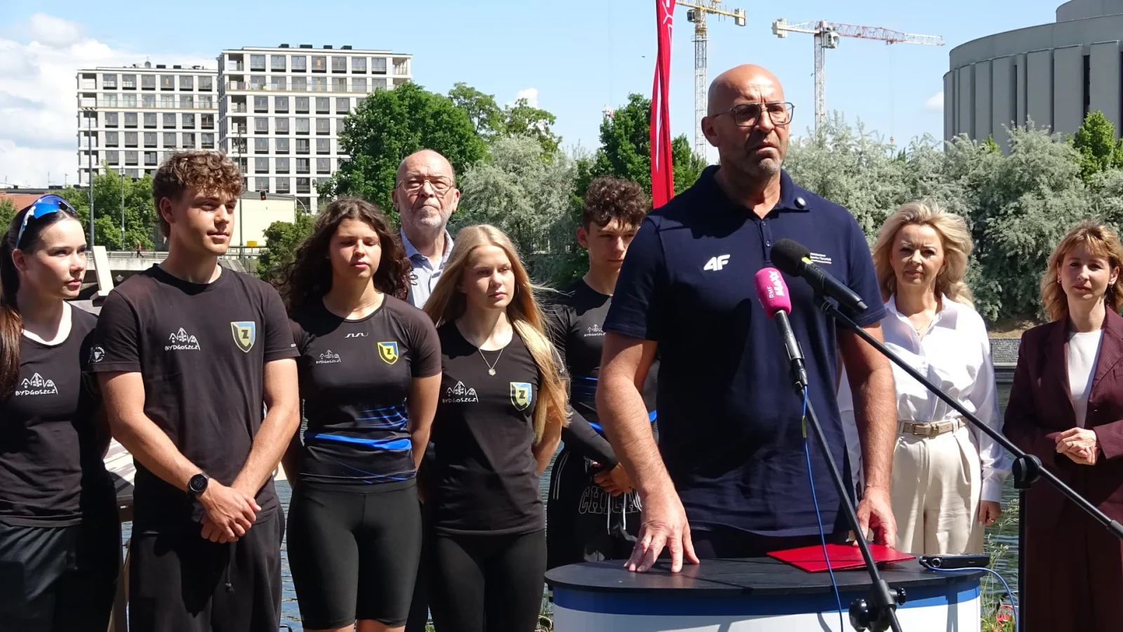 Nad Brdą Powstanie Centrum Kajakarstwa i Wioślarstwa. Minister przywiózł dofinansowanie