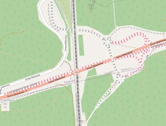 Screenshot 2026-07-22 at 13-37-11 nitro chem główna brama OpenStreetMap Wkrótce może ruszyć projektowanie nowej drogi obsługującej Nitro-Chem