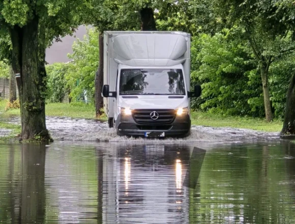 Inowrocław pod wodą. Do tej pory nawałnice go omijały