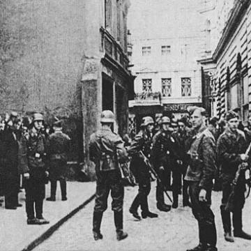 Lapanka_in_Bydgoszcz W hitlerowskiej Bydgoszczy Polacy też walczyli. Kolejny nieznany bydgoski Powstaniec Warszawski