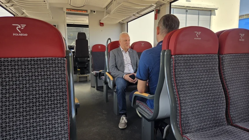 Pod Nakłem spalinowe szynobusy zyskują nowe życie
