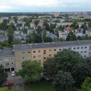 DJI_0285 Czy strefa płatnego parkowania obejmie Leśne? Zdecydować mają wszyscy Bydgoszczanie