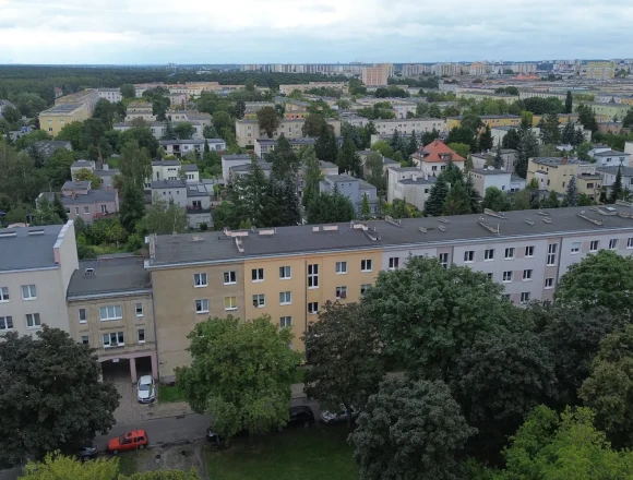 DJI_0285 Czy strefa płatnego parkowania obejmie Leśne? Zdecydować mają wszyscy Bydgoszczanie