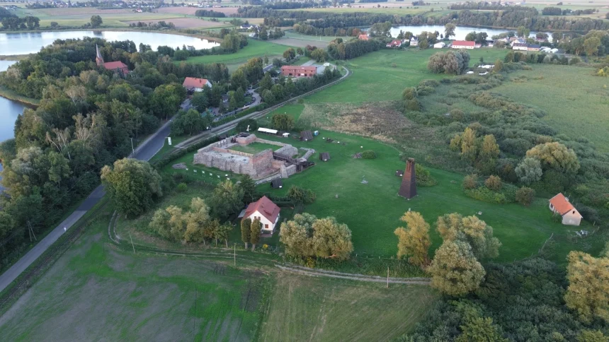 DJI_0469 Polska Wenecja położona jest nie na lagunie, ale między jeziorami