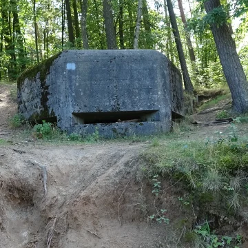 DSC06162 Przez kilka miesięcy zbudowano linie umocnioną wokół Bydgoszczy. Pełnego chrztu nigdy nie przeszła
