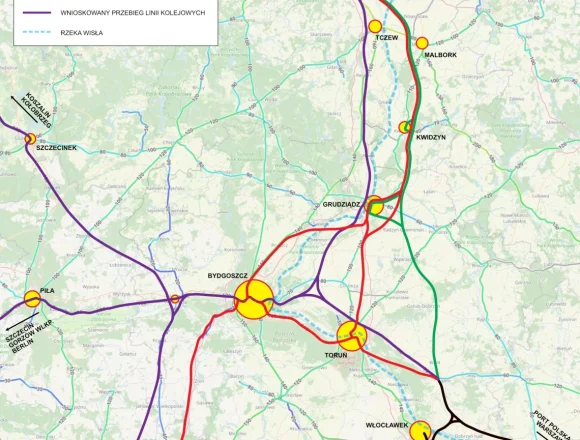 Wojewoda: ,,Y Unisławski” będzie brany pod uwagę w pracach nad szybką koleją