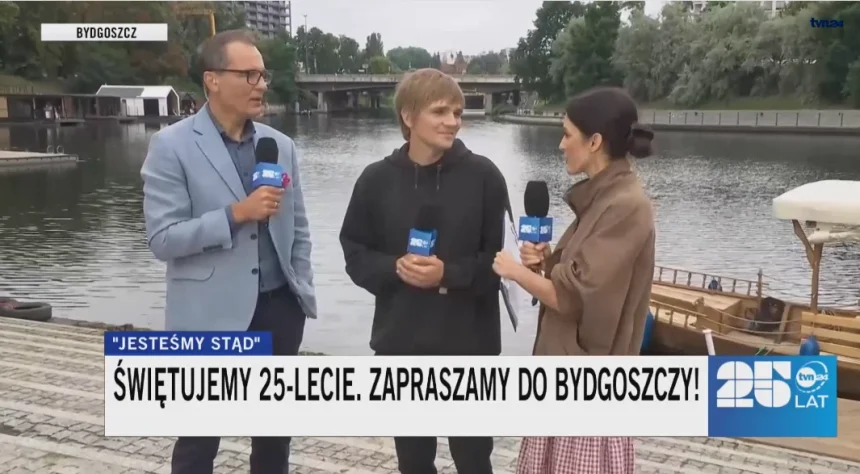 TVN w dniu trasy urodzinowej w Bydgoszczy zarobił