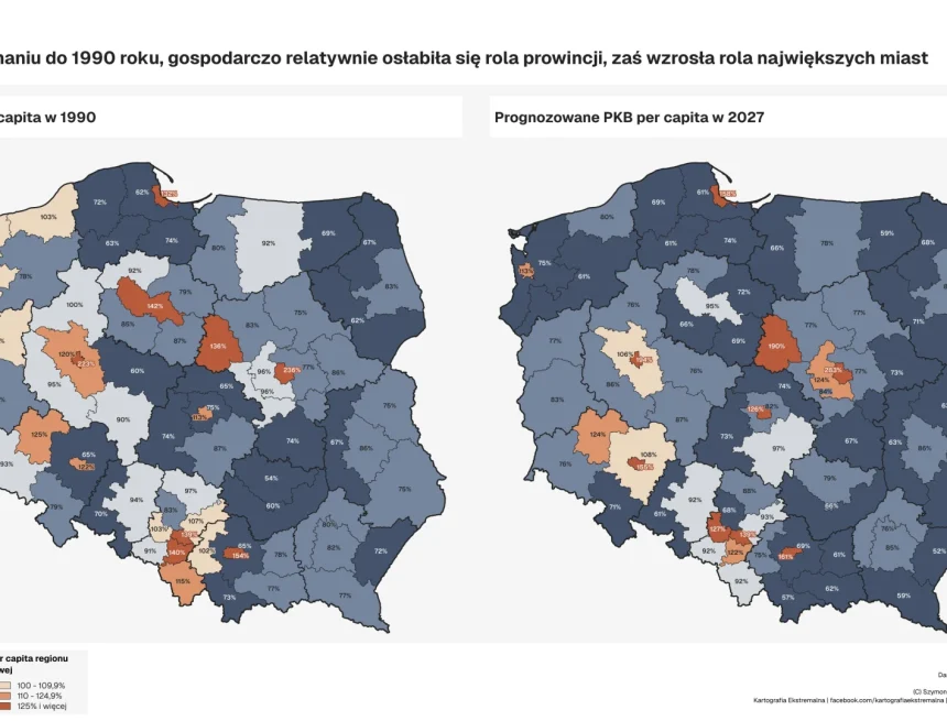 HUBwtzEW4AA4AdP Podregion bydgosko-toruński wypracowuje dzisiaj mniej PKB niż średnia dla Polski