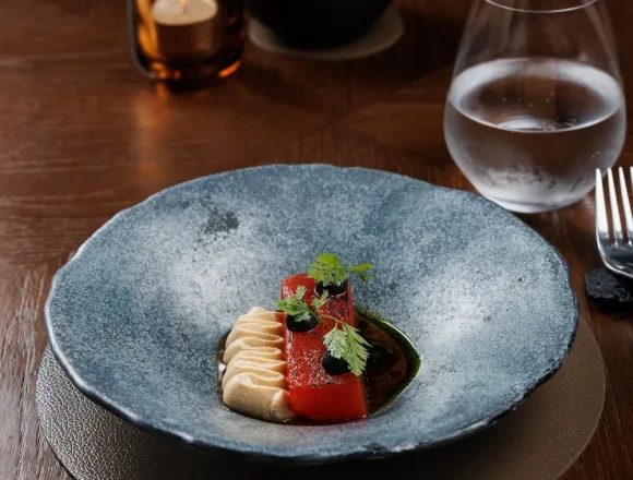 Scoria (5-daniowe menu degustacyjne) Gdzie wyjść jesienią? Trwa festiwal RestaurantWeek