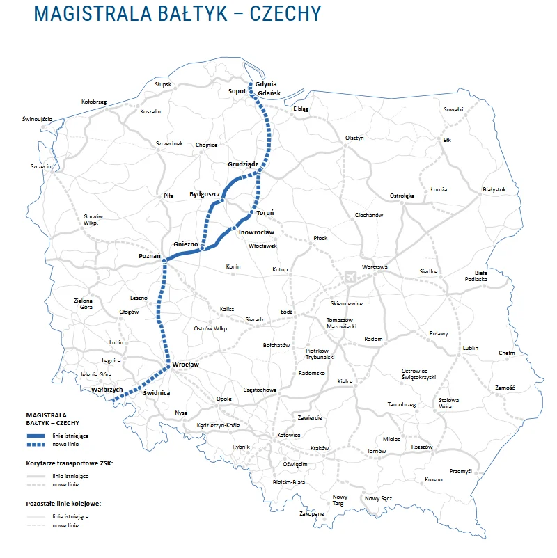 Screenshot 2026-10-05 at 12-38-46 Zintegrowana Sieć Kolejowa - Plan dla Polskiej Kolei - Zintegrowana-Siec-Kolejowa-Plan-dla-polskiej-kolei-1.pdf Wiceminister odpisał posłom w temacie szybkiej kolei dla Bydgoszczy. Nie dowiadujemy się jednak nic nowego
