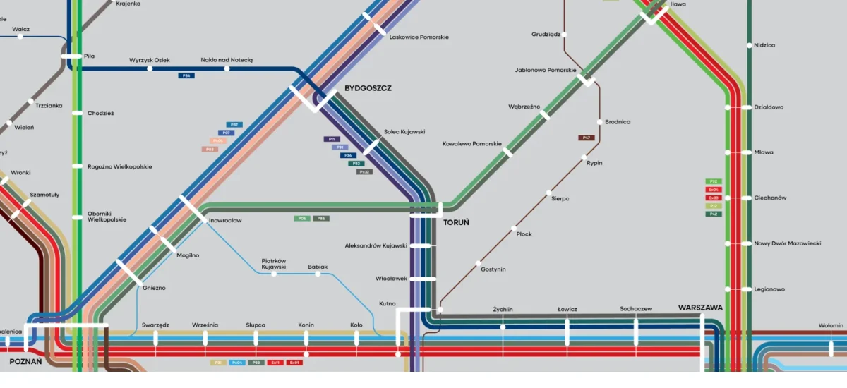 PKP Intercity mówi o rewolucji. Sprawdzamy jak to wygląda w praktyce dla Bydgoszczy mapa-kolejowa1