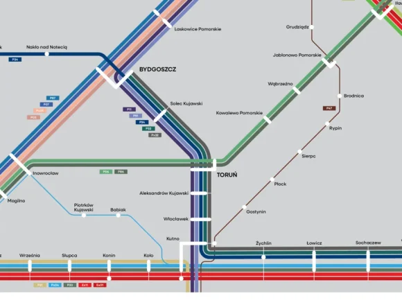 mapa-kolejowa1 PKP Intercity mówi o rewolucji. Sprawdzamy jak to wygląda w praktyce dla Bydgoszczy